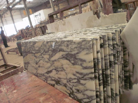 Arabescato White Marble Table Tops