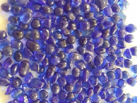 Dark Blue Glass Granule