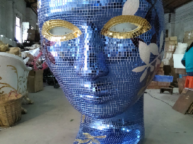 Art Glass Mosaic Chair